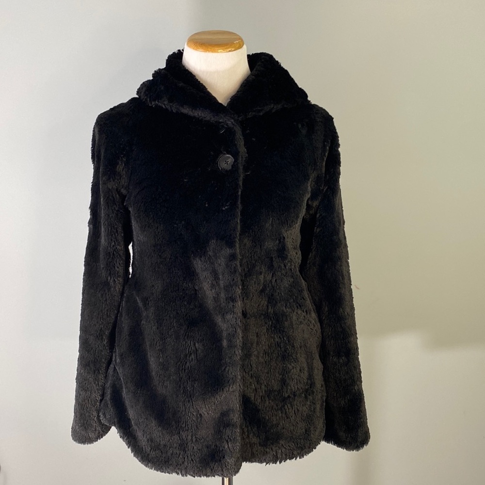 Patagonia faux fur coat
